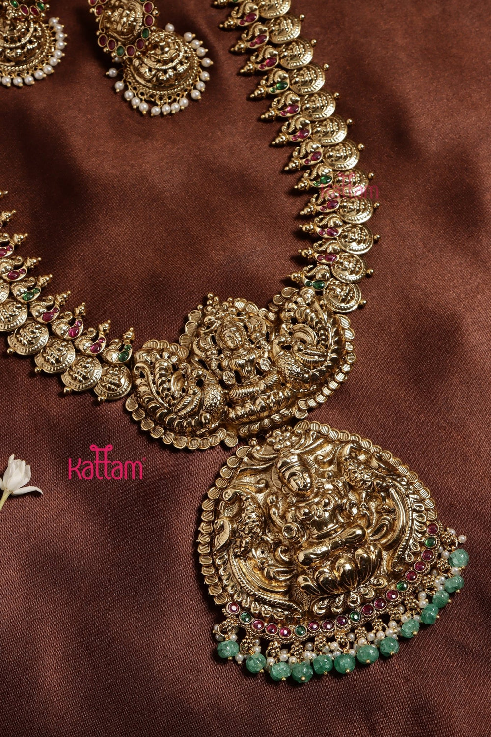 Bridal Lakshmi Coin Haram - N3253