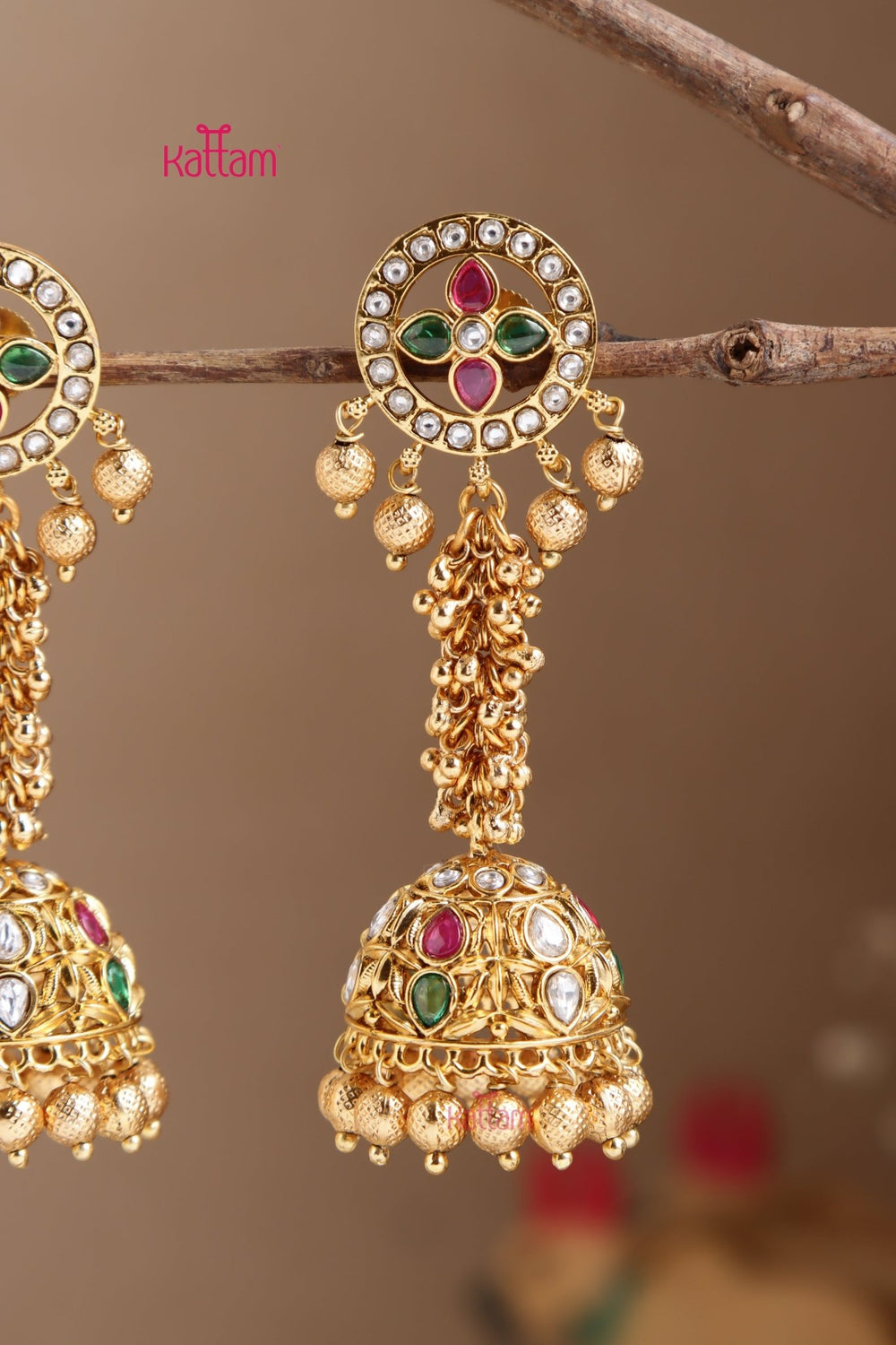 Chakra Dangler Jhumka - E1062