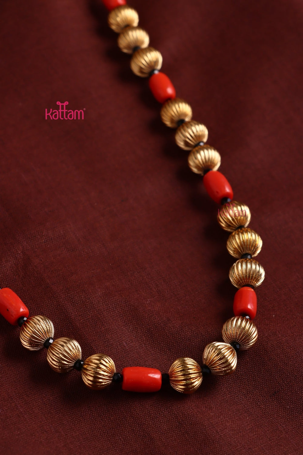 Coral ball Mala - N3409