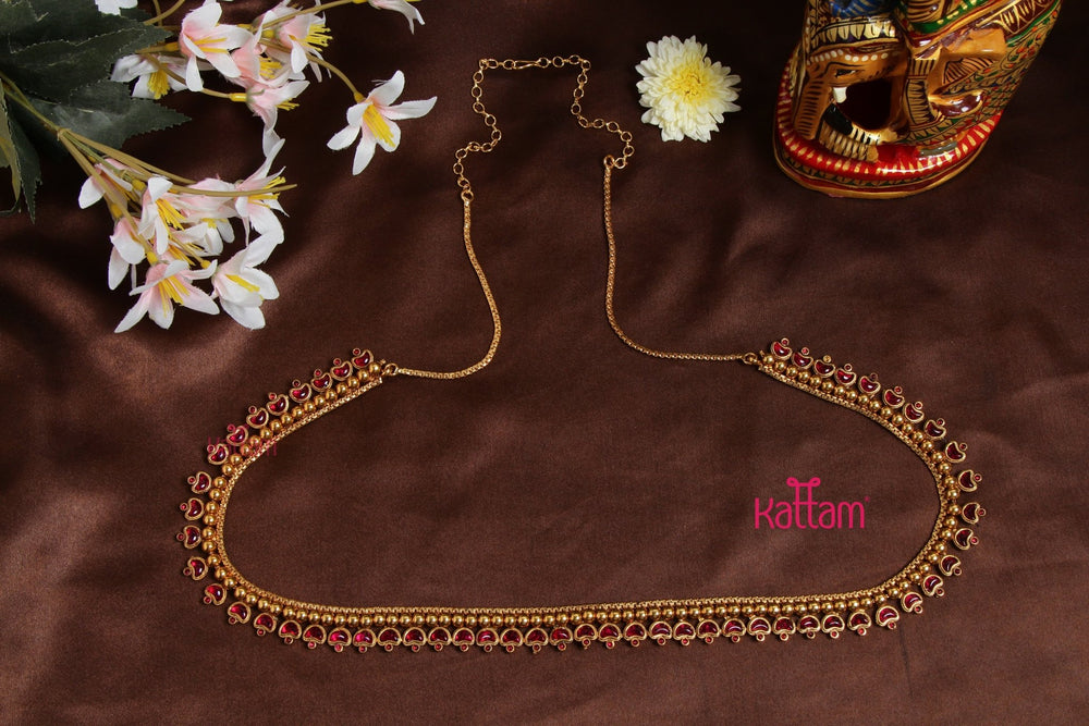 Diya Ruby Hip Chain - HB162