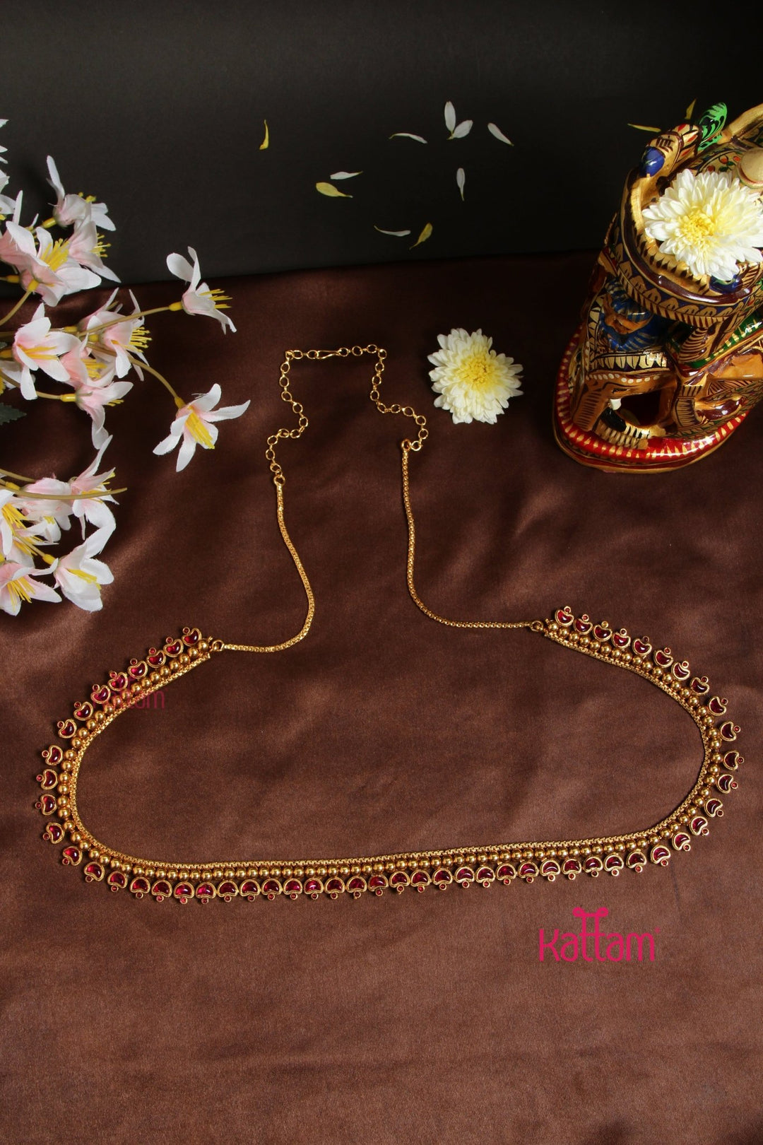 Diya Ruby Hip Chain - HB162