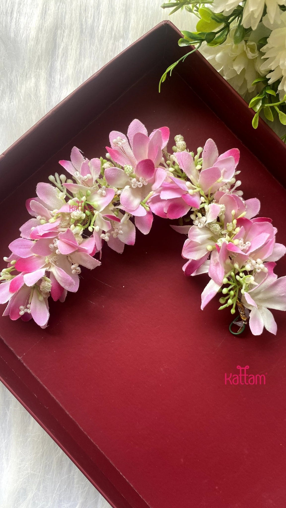 Handcrafted Hair Accessory Flower - Design 63 - HA145