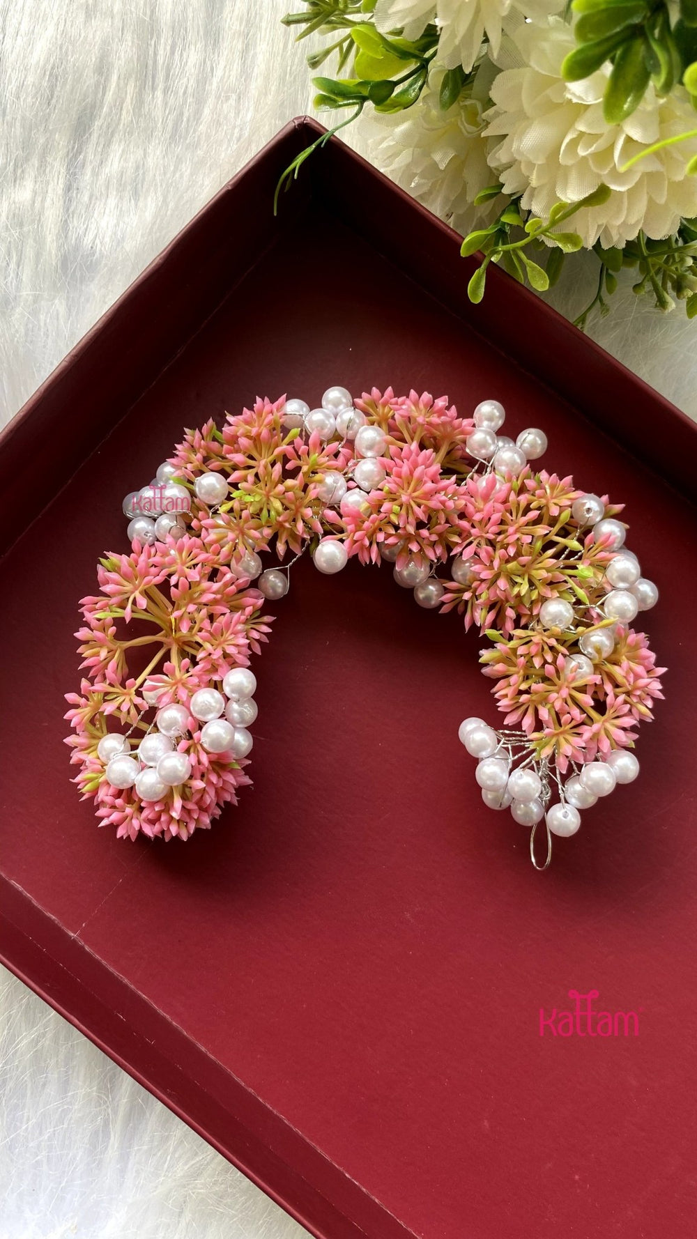 Handcrafted Hair Accessory Flower - Design 71 - HA153