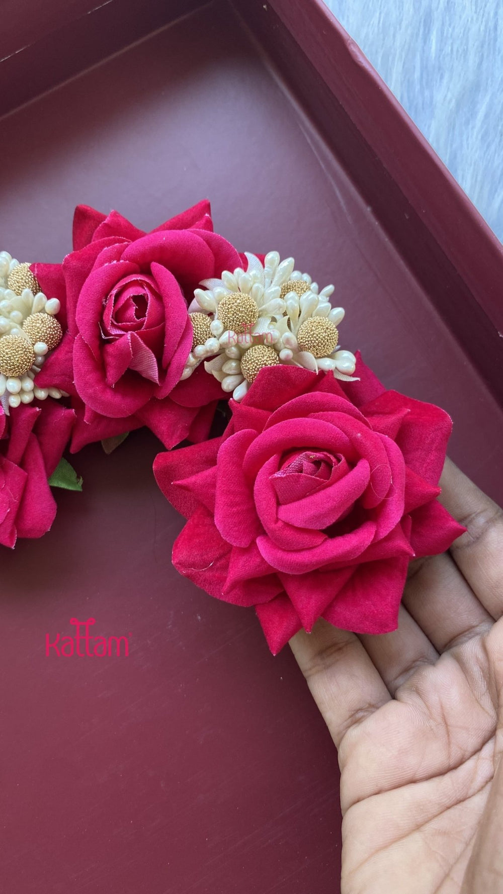 Handcrafted Hair Accessory Flower - Design 82 - HA165