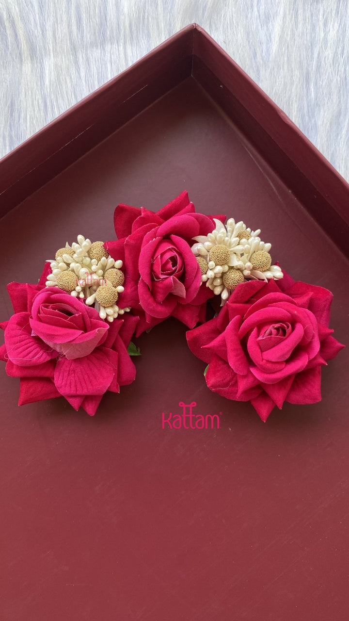 Handcrafted Hair Accessory Flower - Design 82 - HA165