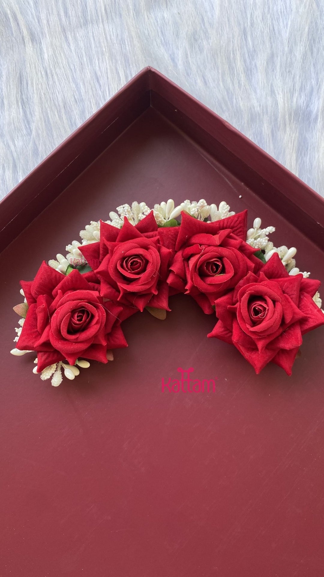 Handcrafted Hair Accessory Flower - Design 83 - HA166