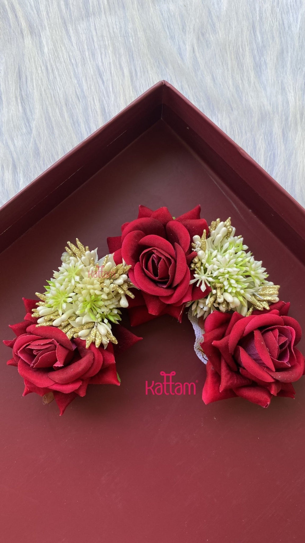 Handcrafted Hair Accessory Flower - Design 84 - HA167