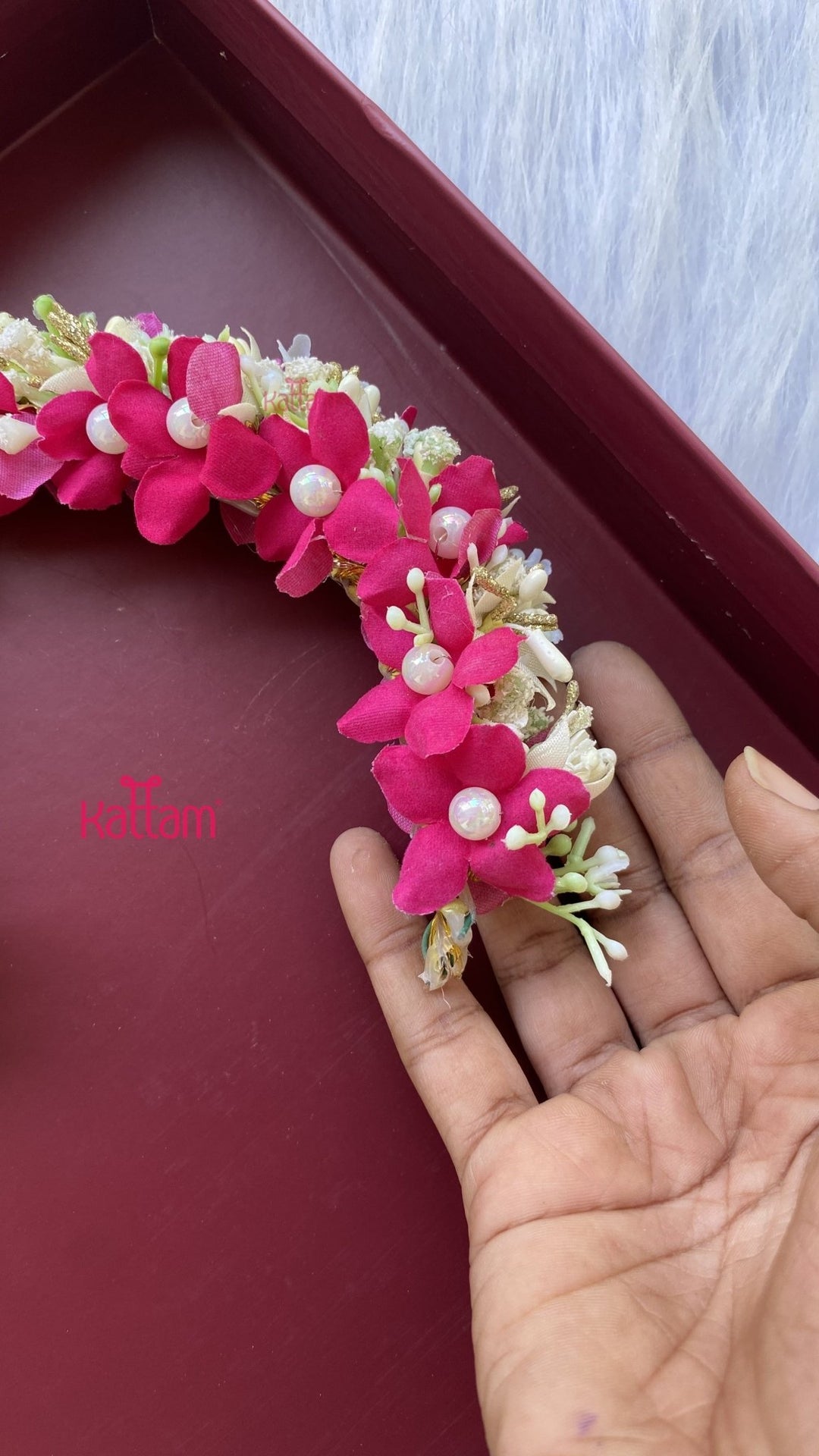 Handcrafted Hair Accessory Flower - Design 86 - HA169