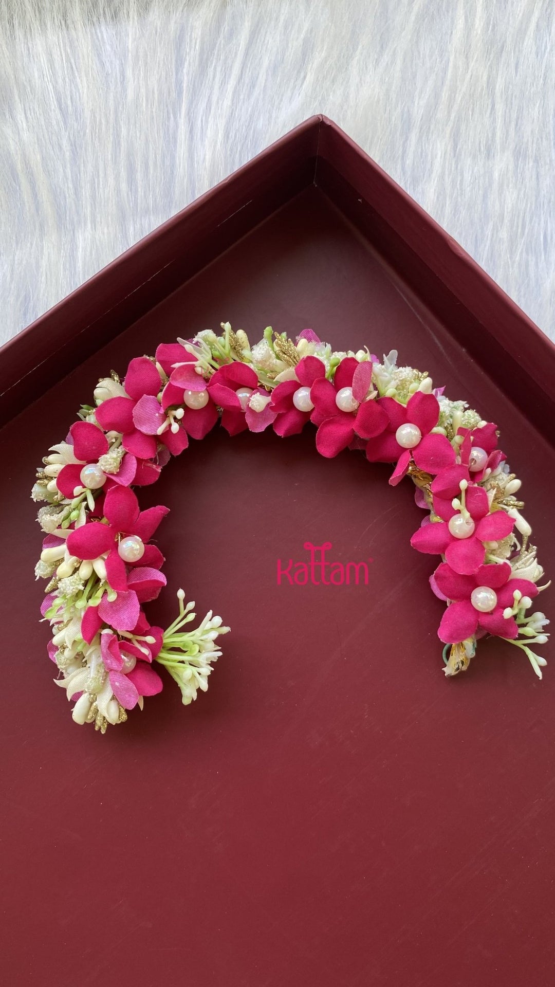 Handcrafted Hair Accessory Flower - Design 86 - HA169