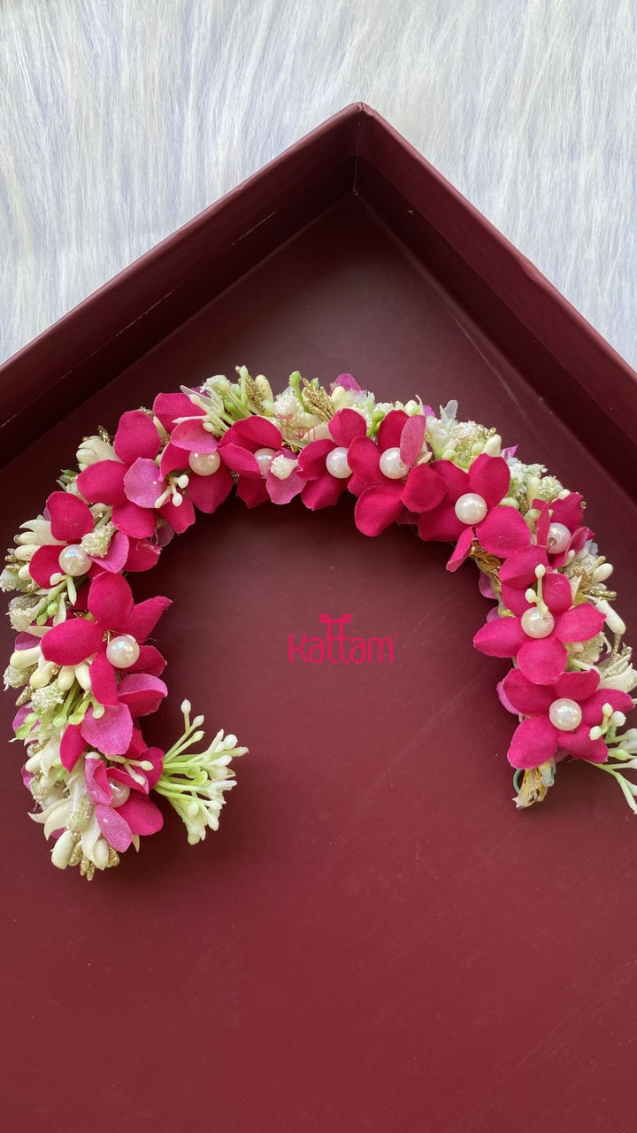 Handcrafted Hair Accessory Flower - Design 86 - HA169