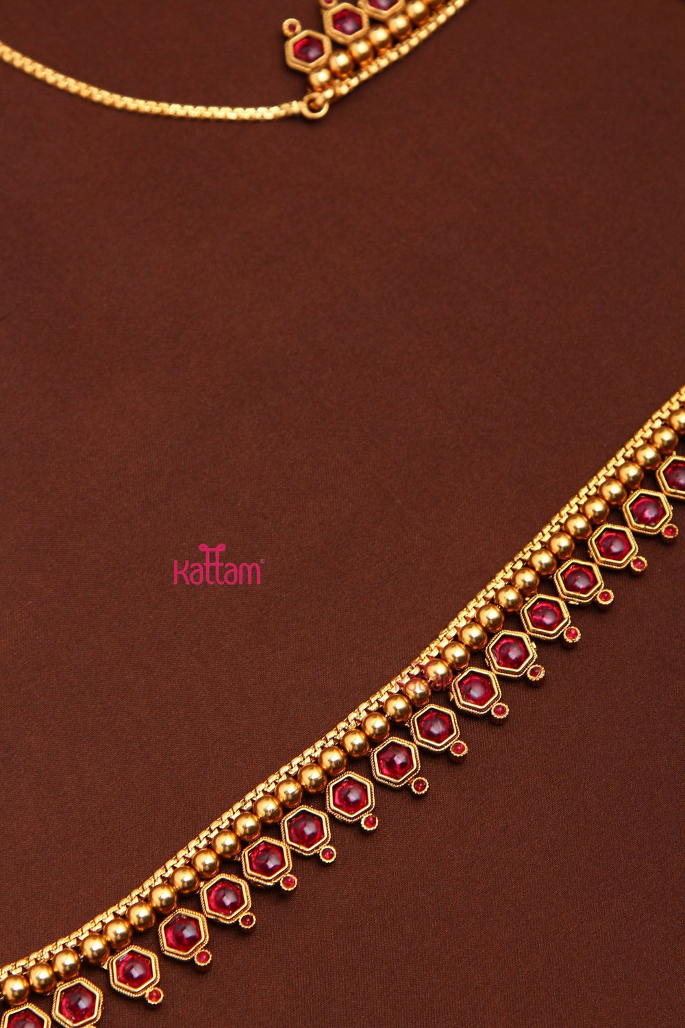 Hexa Ruby Hip Chain - HB177