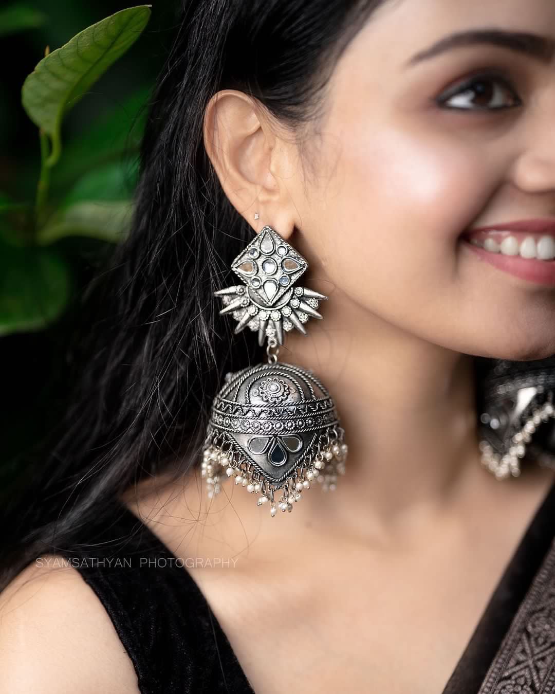 Jumbo Spikes Jhumka - E189