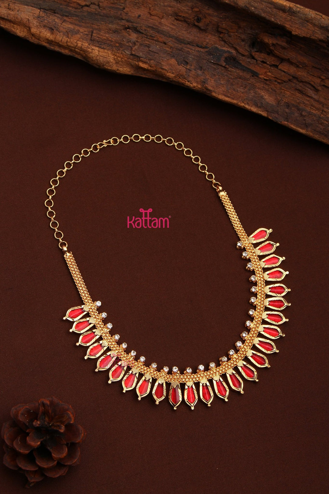 Kerala Spike Palakka Choker - N3523