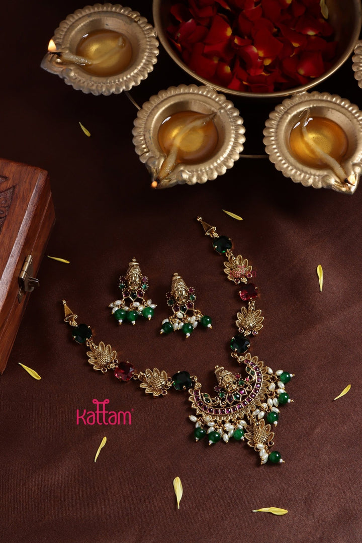 Lord Balaji Dollar Necklace - N3237