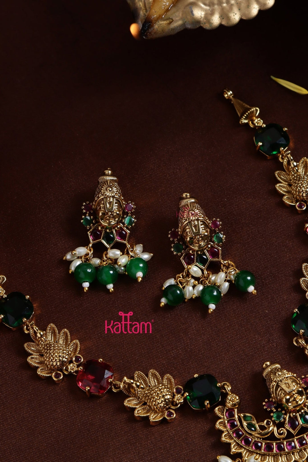 Lord Balaji Dollar Necklace - N3237