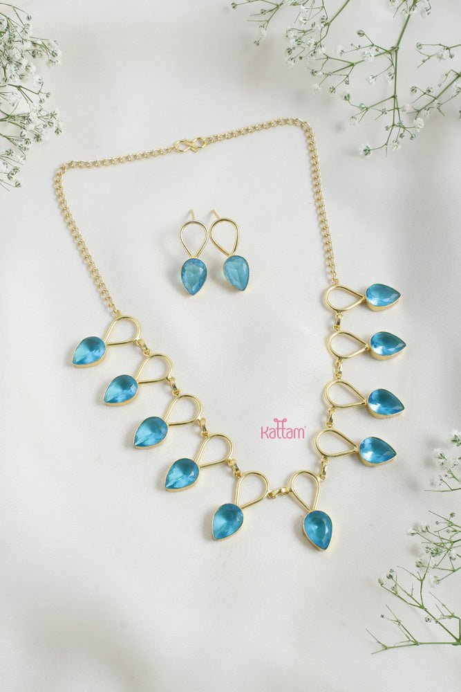 Mysha - Gemstone Choker - N2458