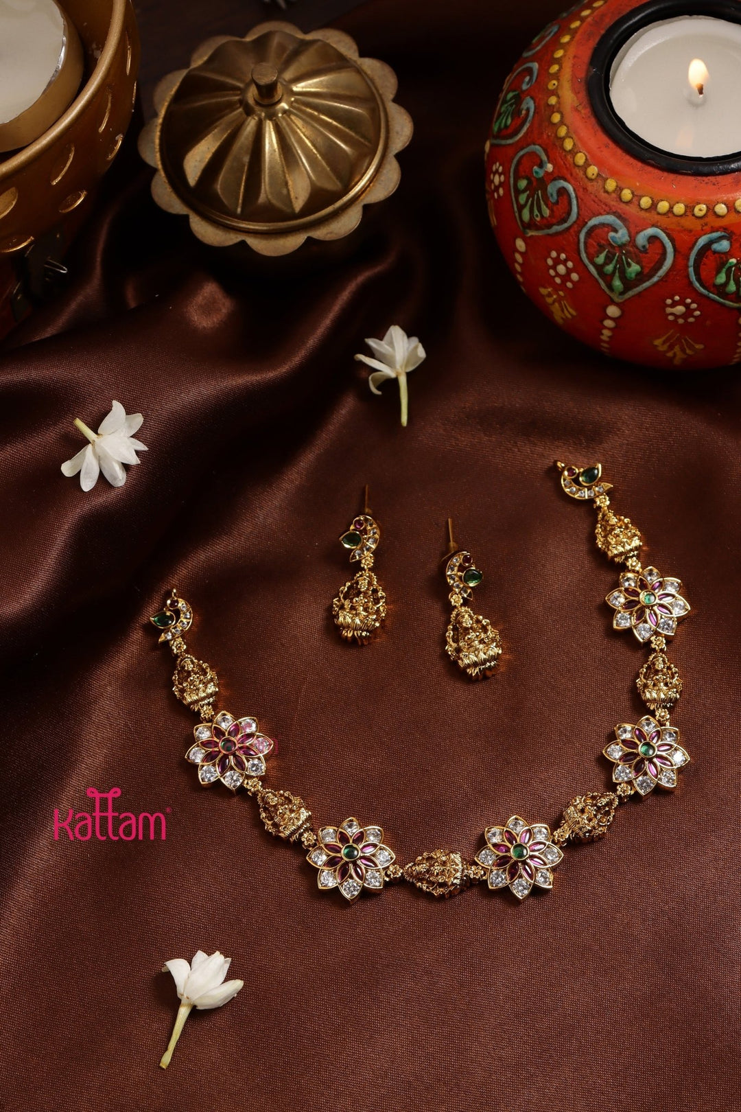 Nakshi Stone Choker - N3205