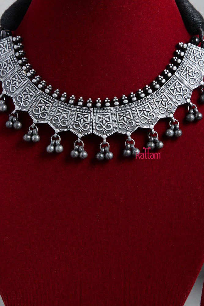 Oxidised Patterned Choker Design 2 - N1931