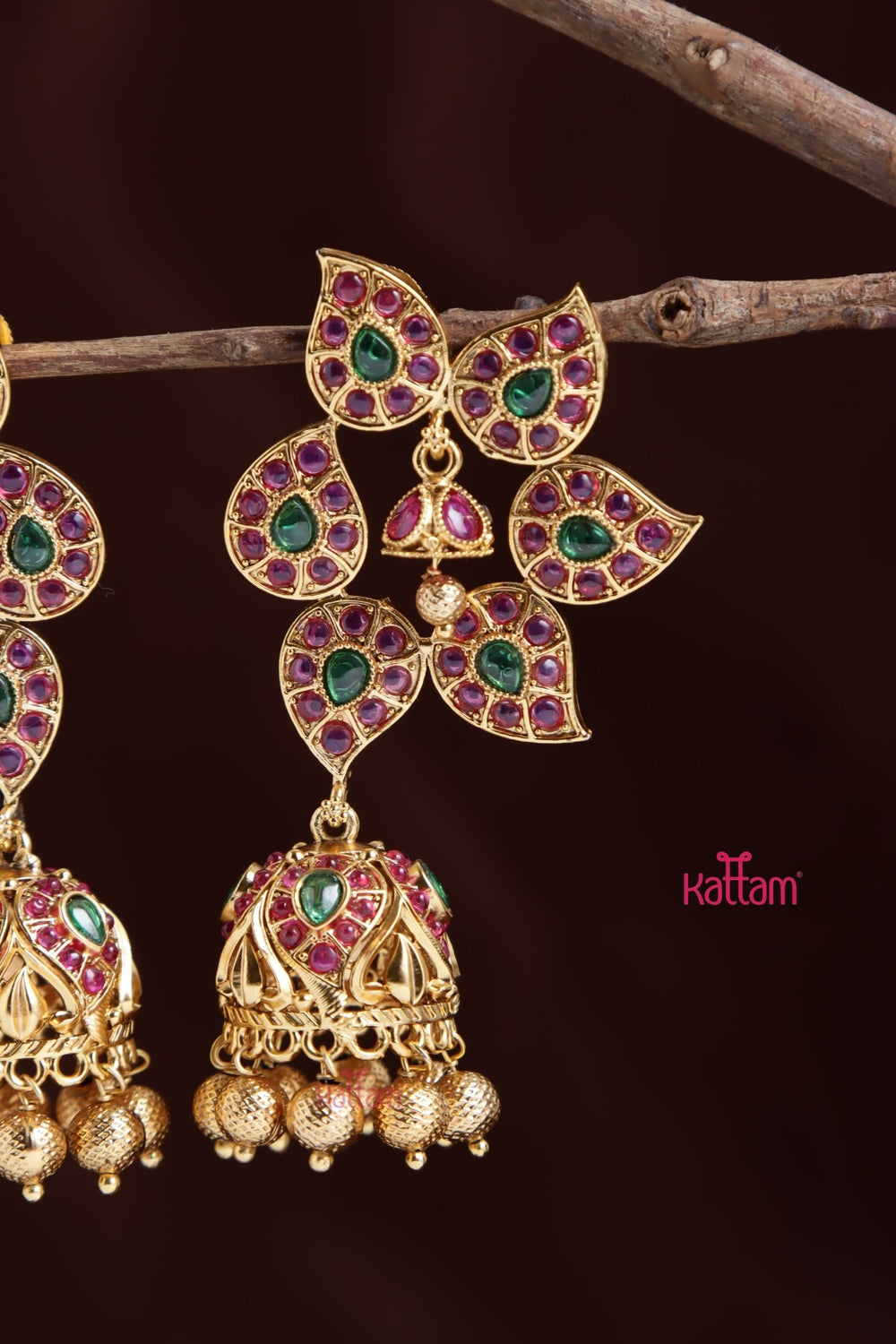 Paisley Earcuff Jhumka - E1063