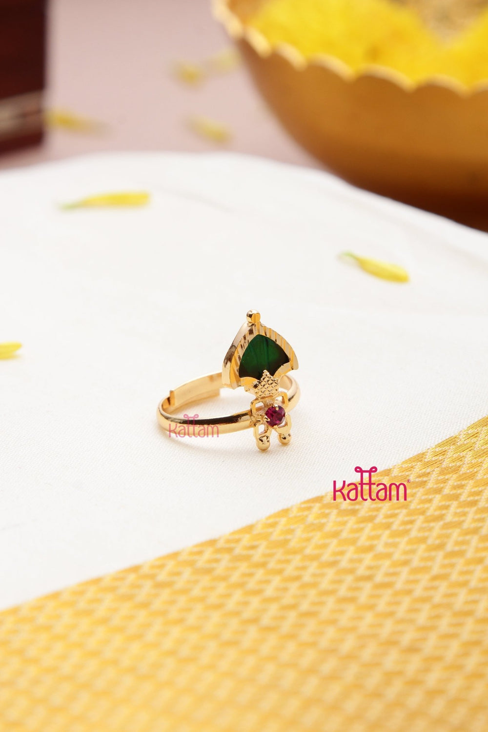 Palakka Ring - Green - R68