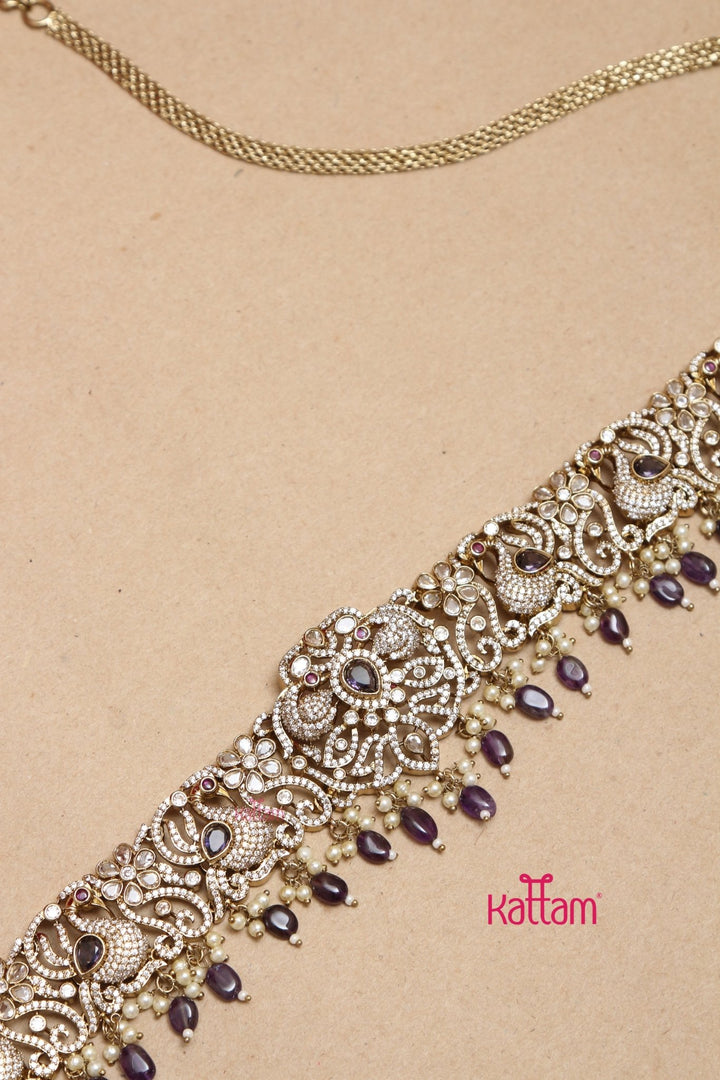 Sahara - Purple Victorian Bridal Jewellery ( Sold Separately ) - N5251HB