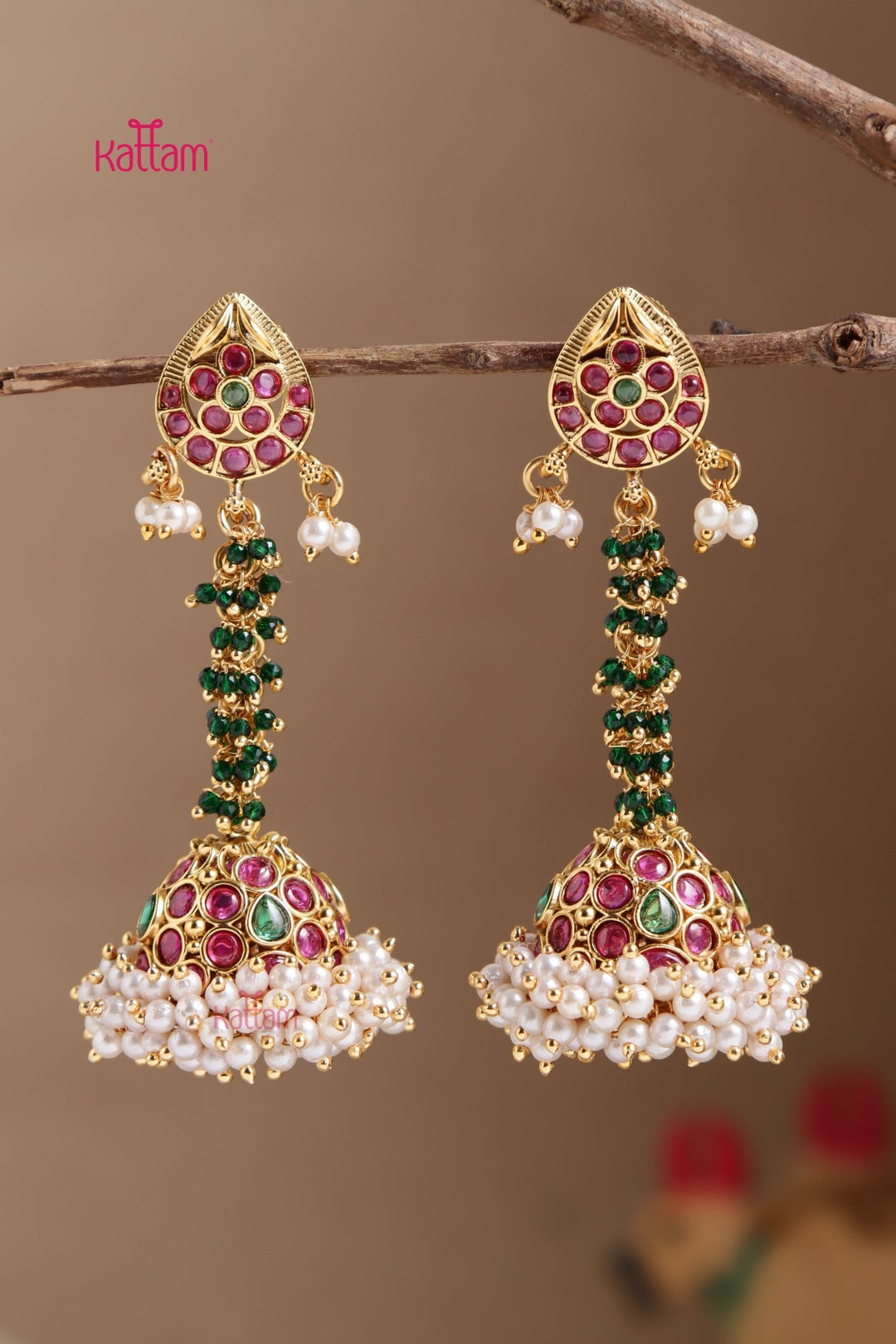 Thilak Dangler Jhumka - E1065