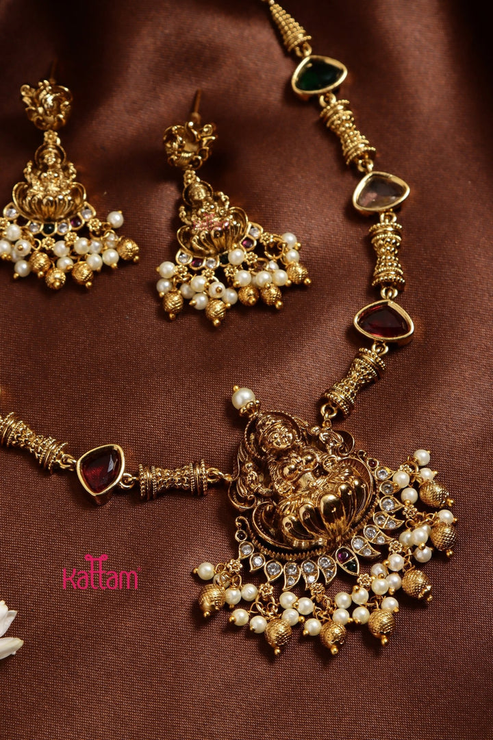 Trendy Nakshi Stone Necklace - N3236